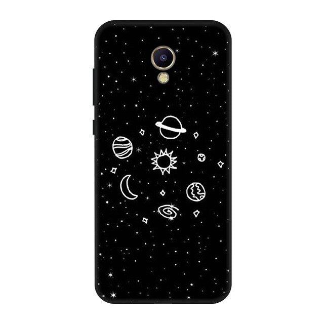Cat Plants Animals Pattern Soft  Silicone Case For Meizu M5S M5C M6 Silicon TPU Bumper Back Cover Case For Meizu M5 Note M6 Note - Amzon World