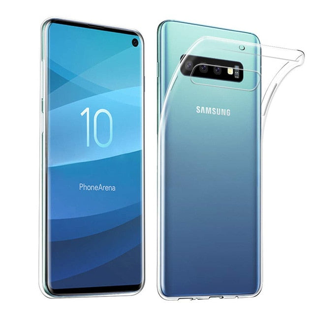 Clear Silicon Soft TPU Case For Samsung Galaxy S10 S9 S8 Plus S10e Capinhas Transparent Cover Case For Samsung S7 Edge A20 Coque - Amzon World