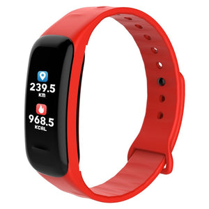 Color Screen C1S Smart Bracelet Waterproof Heart Rate Monitor Health Fitness Tracker Bluetooth Smart Watch for Sport PK MI Band4 - Amzon World