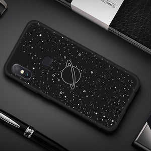 Cool Space Case For Xiaomi Mi 9 A2 8 Lite Pocophone F1 Mix 3 2S For Redmi 7 Note 7 6 5 Pro S2 6A 5A 5 Plus 6 Pro Soft TPU Cover - Amzon World