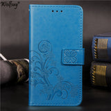 Cover Meizu M8 Case Lucky Flip Leather Wallet Case For Meizu M8 Lite  M8/V8 Pro Luxury Coque 5.7 inches - Amzon World