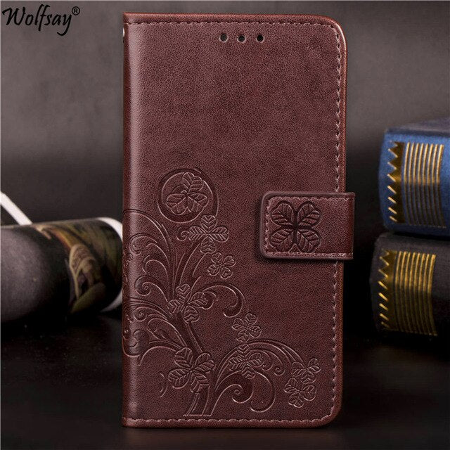 Cover Meizu M8 Case Lucky Flip Leather Wallet Case For Meizu M8 Lite  M8/V8 Pro Luxury Coque 5.7 inches - Amzon World