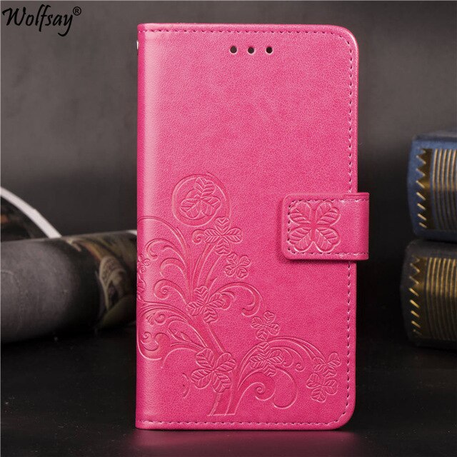 Cover Meizu M8 Case Lucky Flip Leather Wallet Case For Meizu M8 Lite  M8/V8 Pro Luxury Coque 5.7 inches - Amzon World