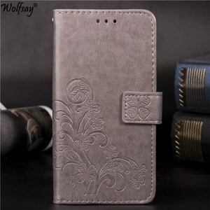 Cover Meizu M8 Case Lucky Flip Leather Wallet Case For Meizu M8 Lite  M8/V8 Pro Luxury Coque 5.7 inches - Amzon World
