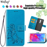 Cover Meizu M8 Case Lucky Flip Leather Wallet Case For Meizu M8 Lite Phone Bag Case For Meizu M8/V8 Pro Luxury Coque 5.7 inches - Amzon World