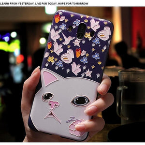 Cute 3D Emboss Cartoon Patterned Phone Case For OPPO Reno F11 Pro F11pro IQOO Cases Soft Silicone Case Cover - Amzon World