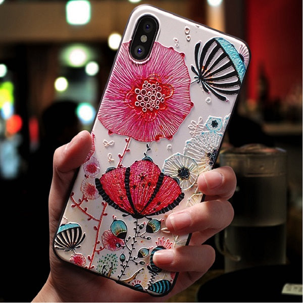 Cute 3D Emboss Cartoon Patterned Phone Case For OPPO Reno F11 Pro F11pro IQOO Cases Soft Silicone Case Cover - Amzon World