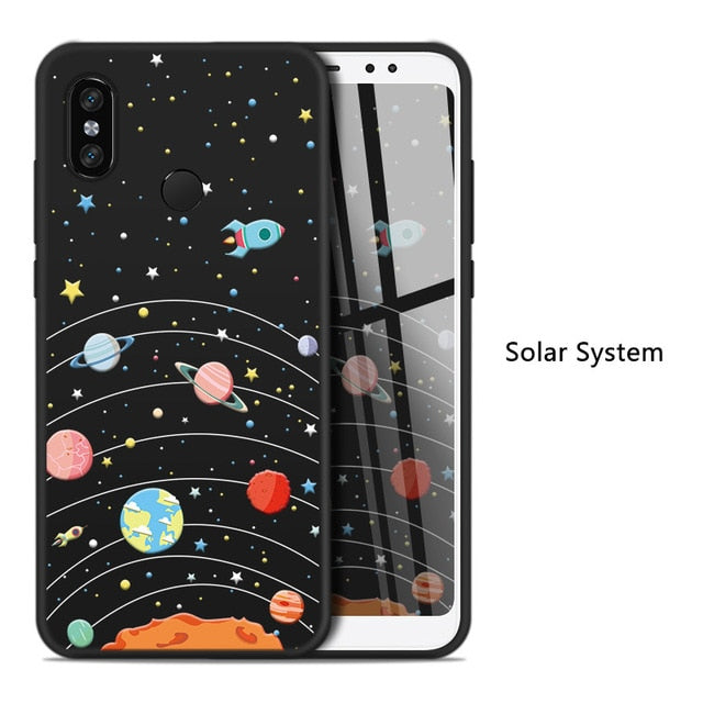 Cute Cartoon Case For Xiaomi Redmi Note 5 6 Pro 6A Case Silicone Bumper Cover For Xiaomi Mi 8 Mi 9 A1 A2 Lite Redmi Note 7 Funda - Amzon World