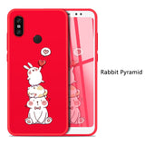 Cute Cartoon Case For Xiaomi Redmi Note 5 6 Pro 6A Case Silicone Bumper Cover For Xiaomi Mi 8 Mi 9 A1 A2 Lite Redmi Note 7 Funda - Amzon World
