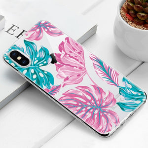 Cute Phone Case For iPhone 7 8 Plus 6 6S X XS Max XR 5 5s SE Soft Silicone Cover For iPhone 6 S PLUS 7 8 Cactus Flamingo Cases - Amzon World
