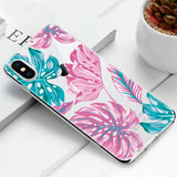 Cute Phone Case For iPhone 7 8 Plus 6 6S X XS Max XR 5 5s SE Soft Silicone Cover For iPhone 6 S PLUS 7 8 Cactus Flamingo Cases - Amzon World