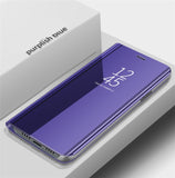 D For OPPO AX7 A7 Case Flip Mirror Stand Phone Case for Funda OPPO AX7 A7 Cover A 7 2018 CPH1901 OPPOA7 Case Luxury Protecive - Amzon World