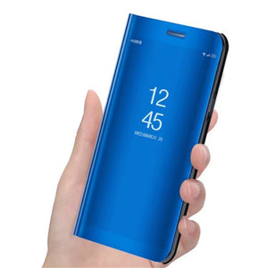 D For OPPO AX7 A7 Case Flip Mirror Stand Phone Case for Funda OPPO AX7 A7 Cover A 7 2018 CPH1901 OPPOA7 Case Luxury Protecive - Amzon World