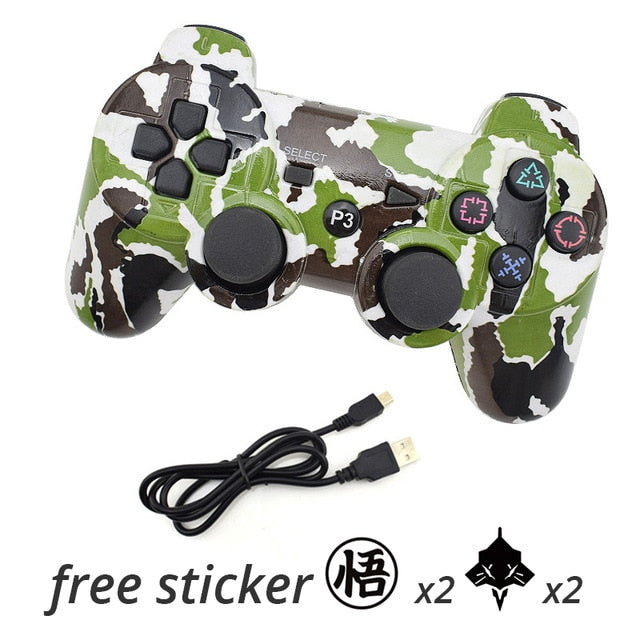 DATA FROG For Sony Playstation3 For PS3 Controller Wireless Bluetooth Gamepad Joystick For Mando PS3/ PC Gamepads Controle - Amzon World