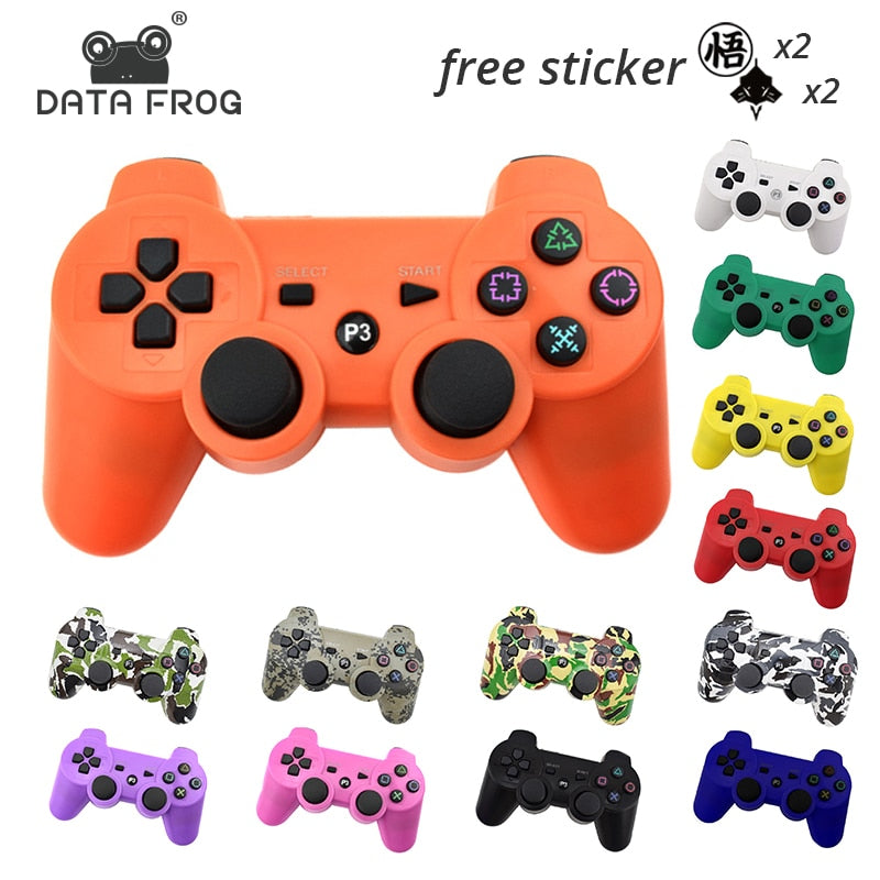 DATA FROG For Sony Playstation3 For PS3 Controller Wireless Bluetooth Gamepad Joystick For Mando PS3/ PC Gamepads Controle - Amzon World
