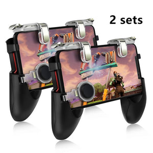 Data Frog For Pubg Game Gamepad For Mobile Phone Game Controller l1r1 Shooter Trigger Fire Button For IPhone For Free Fire - Amzon World