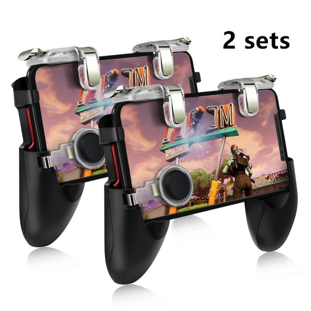 Data Frog For Pubg Game Gamepad For Mobile Phone Game Controller l1r1 Shooter Trigger Fire Button For IPhone For Free Fire - Amzon World