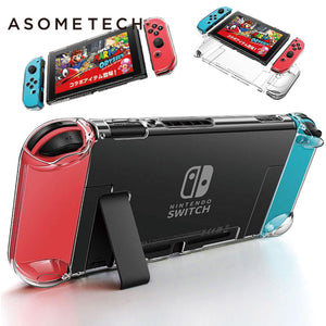 Detachable Crystal PC Transparent Case For Nintendo Nintend Switch NS NX Cases Hard Clear Back Cover Shell Coque Ultra Thin Bag - Amzon World