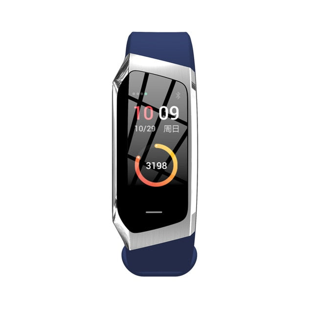 E18 Smart Band ip67 Waterproof Blood Pressure Oxygen Heart Rate Monitor Fitness Activity Tracker Sport Bracelet Talk Watch Mi 3 - Amzon World