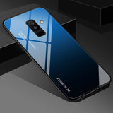 EKDME Tempered Glass Case For Samsung Galaxy S8 S9 S10 Plus S10e A50 A30 70 A7 J6 A8 2018 Note 8 9 M30 M20 Aurora Colorful Cover - Amzon World