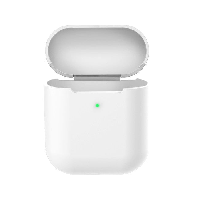 Earphone Case For Apple AirPods 2 Silicone Cover Wireless Bluetooth Headphone Air Pods Pouch Protective For AirPod Silm Case - Amzon World