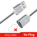 Magnetic Micro USB Cable For iPhone Samsung Type-c Charging Charge Magnet Charger Adapter USB Type C Mobile Phone Cables - Amzon World