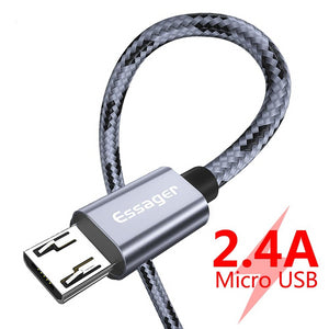 Micro USB Cable Fast Charging Data Charger Cable For Samsung Xiaomi Redmi Note 5 - Amzon World