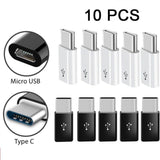Etmakit 10 Pcs USB 3.1 USB-C Type C Male to Micro USB Female Adapter Converter NK-Shopping - Amzon World