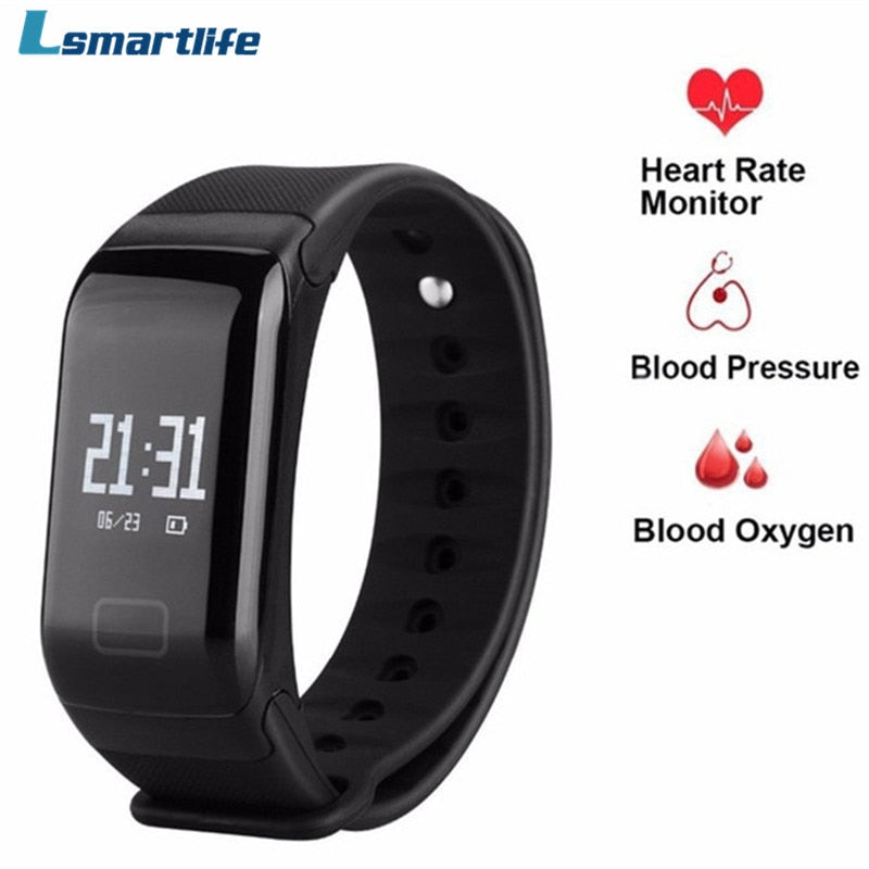 F1 Smart Bracelet Podometer Smart Band Heart Rate Monitor Pulsometer Smart Watches Blood Pressure Measurement Pulse Watch - Amzon World