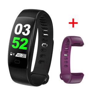 F64 Smart Fitness Bracelet waterproof Smart Band Blood Pressure Heart Rate Monitor Electronic Health Wristband PK mi band 4 - Amzon World