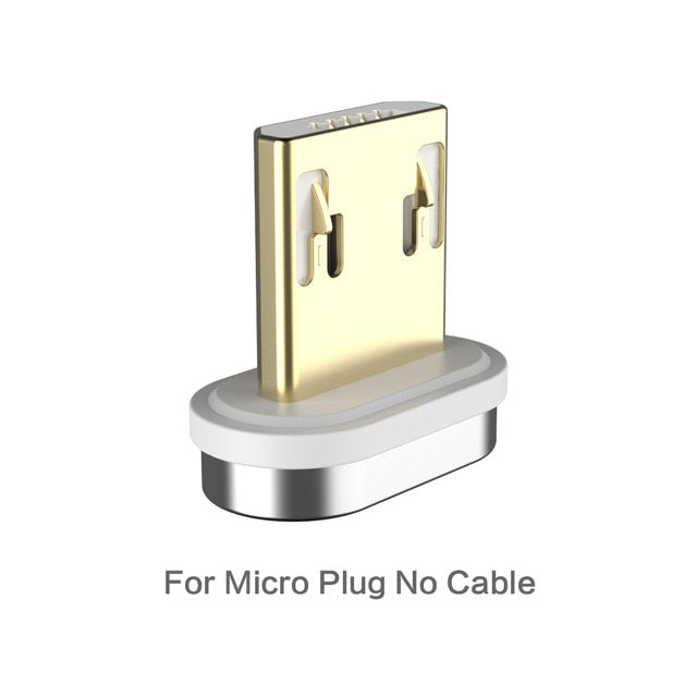 Magnetic Cable Micro USB Type C For iPhone Lighting Cable 1M 3A Fast Charging Wire - Amzon World