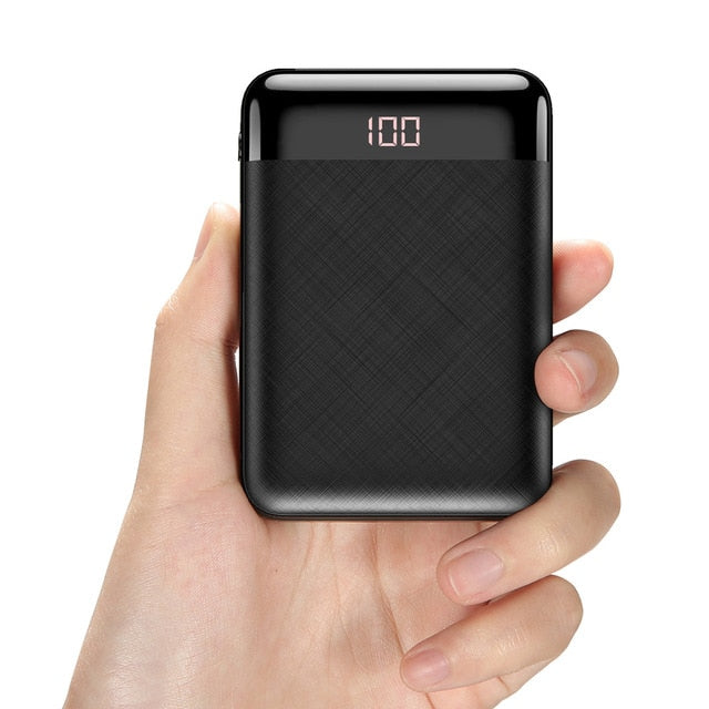 Mini Power Bank 10000mAh For Xiaomi Mi Dual Usb Ports External Battery Poverbank Portable - Amzon World