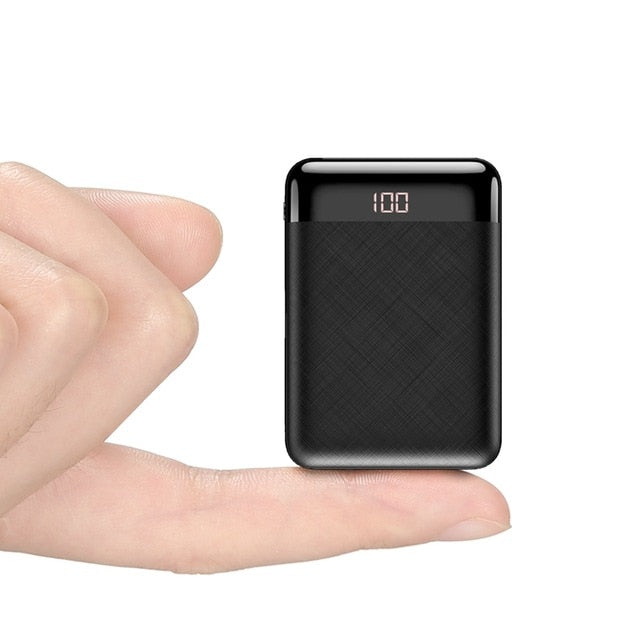 FLOVEME Power Bank 10000mAh Mini mi Powerbank Power Bank For iPhone Xiaomi Powerbank 2USB External Battery Pack Portable Charger - Amzon World
