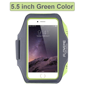 FLOVEME Sport Running Armband Phone Wrist Band Universal Mobile Phone Cycling Arm band Case For iPhone Samsung Xiaomi Handphone - Amzon World