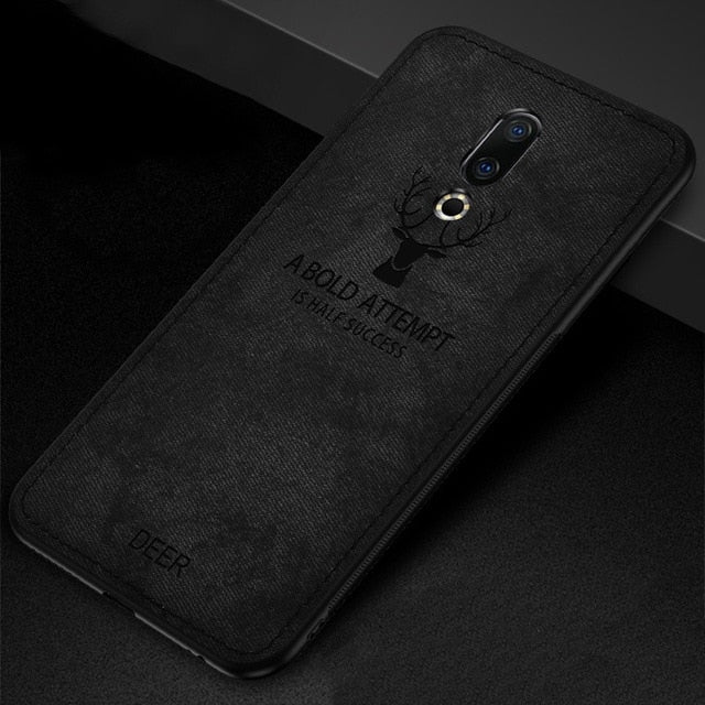 Fabric Case for Meizu 16th Classic Cloth Matte Skin Soft Hard Back Cover for Meizu M6 Note Meizu M5 Note 16 th X 16X Phone Cases - Amzon World