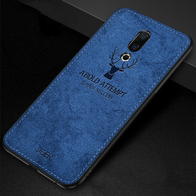 Fabric Case for Meizu 16th Classic Cloth Matte Skin Soft Hard Back Cover for Meizu M6 Note Meizu M5 Note 16 th X 16X Phone Cases - Amzon World