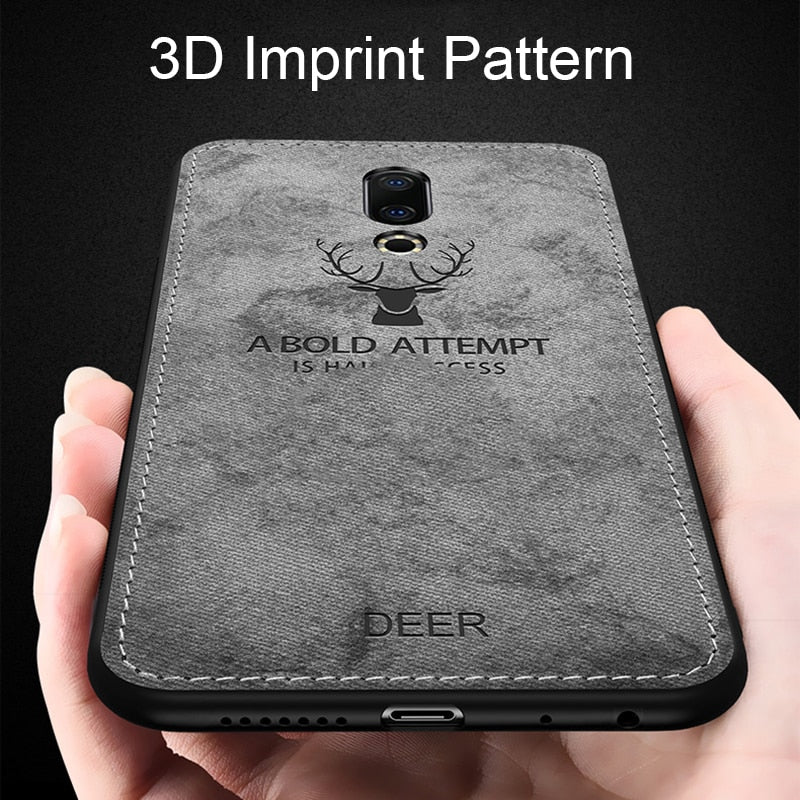 Fabric Case for Meizu 16th Classic Cloth Matte Skin Soft Hard Back Cover for Meizu M6 Note Meizu M5 Note 16 th X 16X Phone Cases - Amzon World