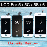 Factory Sale LCD For Iphone 6 lcd Display for iphone 5 5c 5s LCD Screen Display  Touch Digitizer Assembly  Screen Replacement - Amzon World