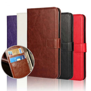 A3 A5 A7 J3 J5 J7 Case Leather Flip Wallet Cover for Samsung Galaxy S8 Plus S6 S7 Edge S5 S4 S3 - Amzon World