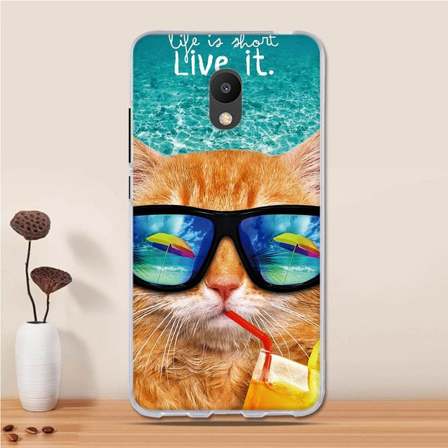 For Capa Meizu M6 Case Cover TPU Silicon Case for Meizu 6 Cover Phone Coque for Meizu M6 Meilan 6 Fundas Protective Bumper Bag - Amzon World