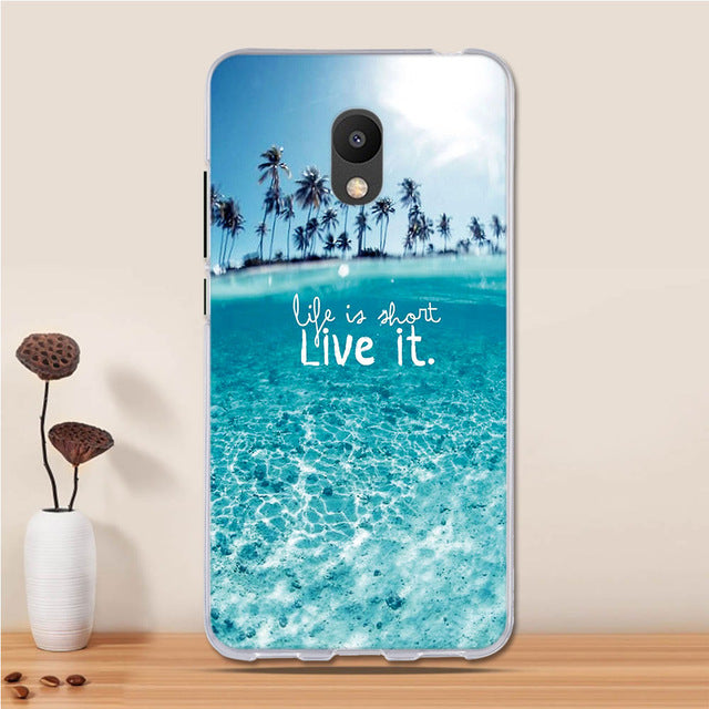 For Capa Meizu M6 Case Cover TPU Silicon Case for Meizu 6 Cover Phone Coque for Meizu M6 Meilan 6 Fundas Protective Bumper Bag - Amzon World