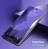 For Huawei Honor 10 Lite Case Huawei P Smart 2019 Light Flip Book Leather Cover on for Honor10 Lite Smart Mirror Phone cases - Amzon World