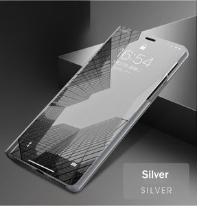 For Huawei Honor 10 Lite Case Huawei P Smart 2019 Light Flip Book Leather Cover on for Honor10 Lite Smart Mirror Phone cases - Amzon World