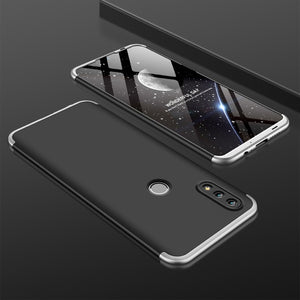 For Huawei P Smart 2019 360 Degree Full Protection Hard Plastic Cases For Huawei P Smart 2019 POT-LX3 Case Tempered Glass - Amzon World