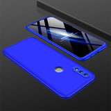For Huawei P Smart 2019 360 Degree Full Protection Hard Plastic Cases For Huawei P Smart 2019 POT-LX3 Case Tempered Glass - Amzon World
