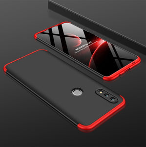 For Huawei P Smart 2019 360 Degree Full Protection Hard Plastic Cases For Huawei P Smart 2019 POT-LX3 Case Tempered Glass - Amzon World