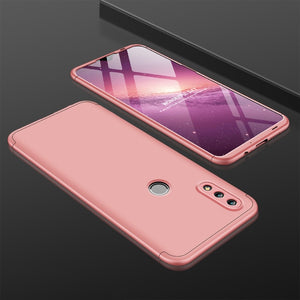 For Huawei P Smart 2019 360 Degree Full Protection Hard Plastic Cases For Huawei P Smart 2019 POT-LX3 Case Tempered Glass - Amzon World