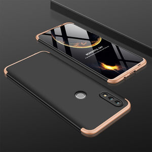 For Huawei P Smart 2019 360 Degree Full Protection Hard Plastic Cases For Huawei P Smart 2019 POT-LX3 Case Tempered Glass - Amzon World