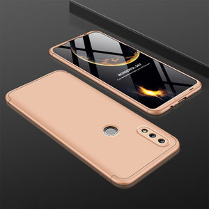 For Huawei P Smart 2019 360 Degree Full Protection Hard Plastic Cases For Huawei P Smart 2019 POT-LX3 Case Tempered Glass - Amzon World