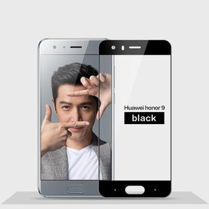 For Huawei honor 9 glass tempered for Huawei honor 9 screen protector full cover 2.5D gray for Huawei honor9 glass film 5.15 - Amzon World